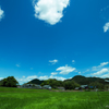青空の下