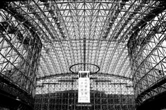 Kanazawa station monochrome