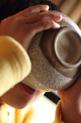 次男お抹茶をたてるの巻　その弐