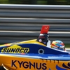 ロイック・デュバル選手(Loic Duval) コクピットサイド