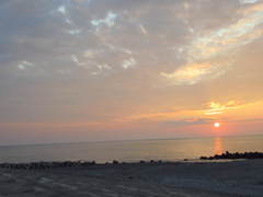 夕暮れ