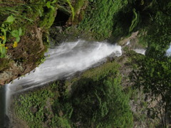 水しぶきが凄い