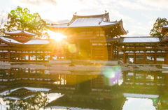 平等院鳳凰堂（雪）