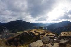 武田城跡(雲海無し、、、)