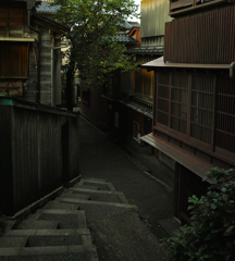 暗がりの坂