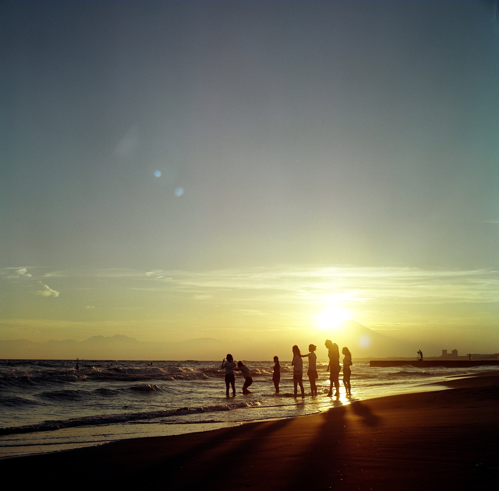 鵠沼夕景