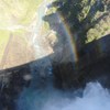 放水を上から