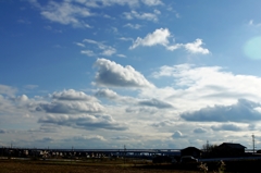 雲がぷくぷく