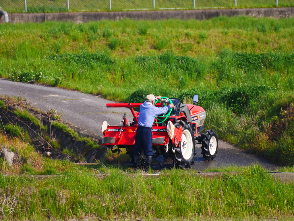 洗車♪