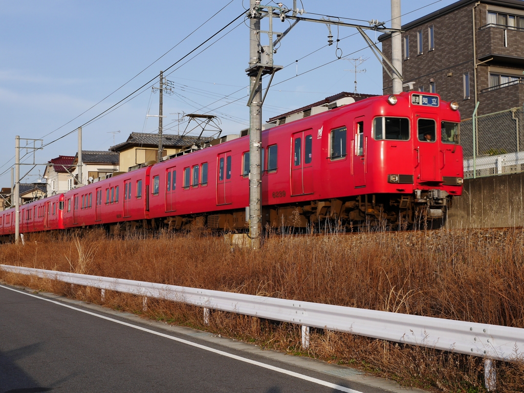 赤い電車