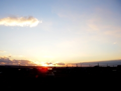 夕陽
