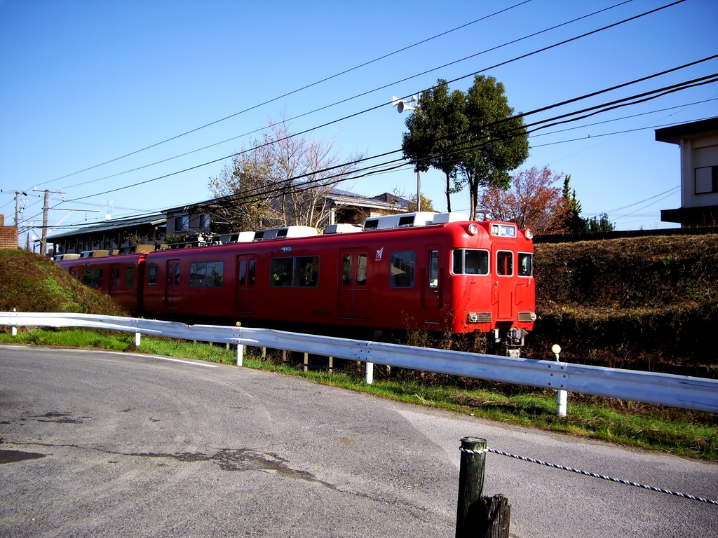 赤い電車