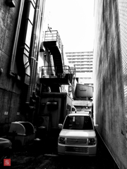 At a street corner　#2