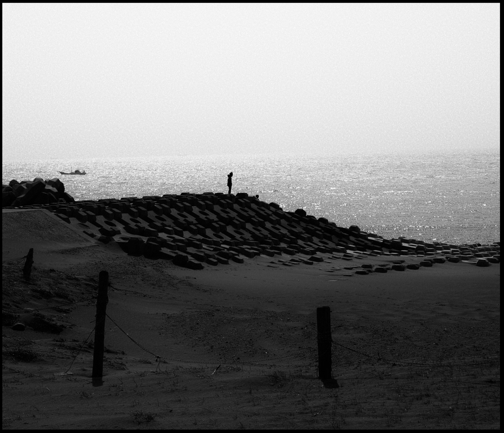 漁船　海　少年