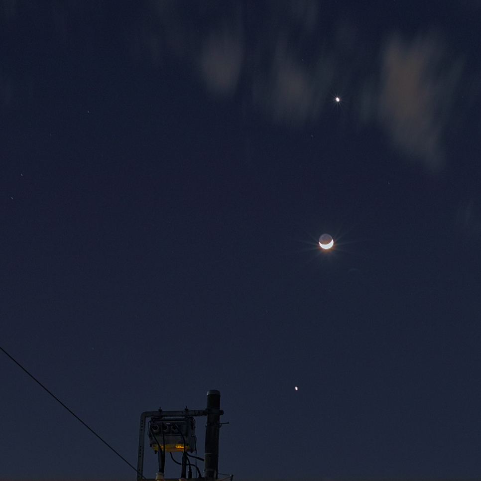 金星・月・木星