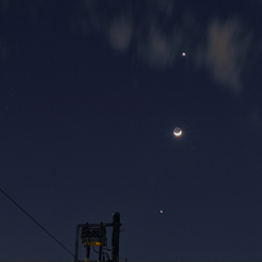 金星・月・木星