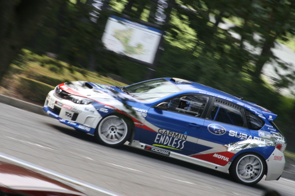 モントレー2012in渋川SUBARU同乗走行