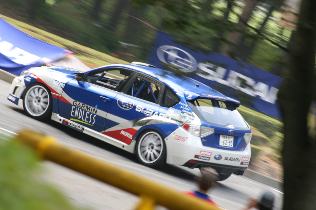 モントレー2012in渋川SUBARU同乗走行