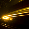 Light trail train