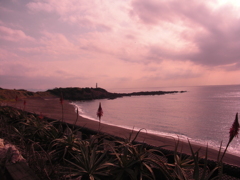 静かな果てしない海