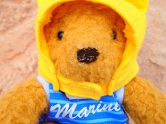 お砂がくっついた！