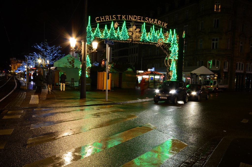 ストラスブールのクリスマスイルミネーション