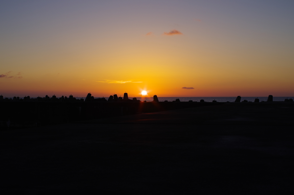 最果ての夕焼け