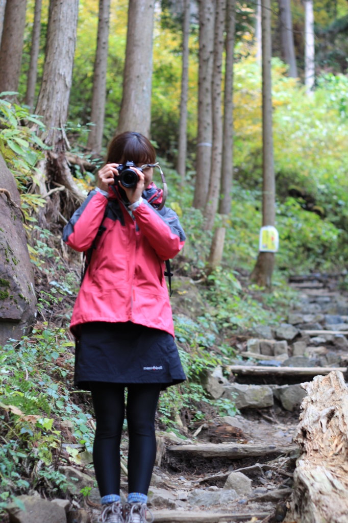 Girl in mountain #1