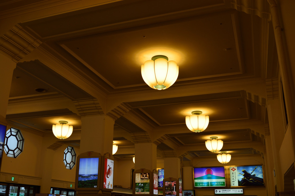 駅舎の天井