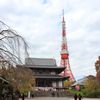 増上寺と東京タワー