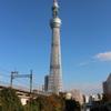 源森橋から観た東京スカイツリー
