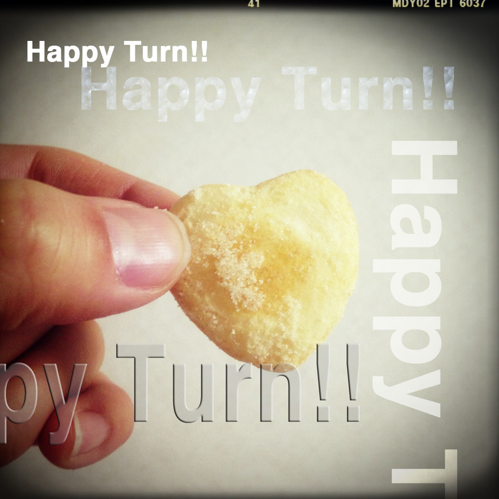 happy turn！！