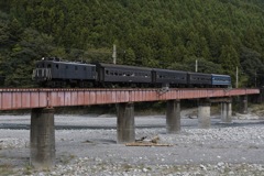 大井川の旧型電気機関車