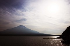 富士　山中湖畔