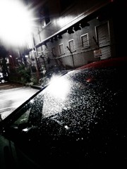 小雨ドライブ