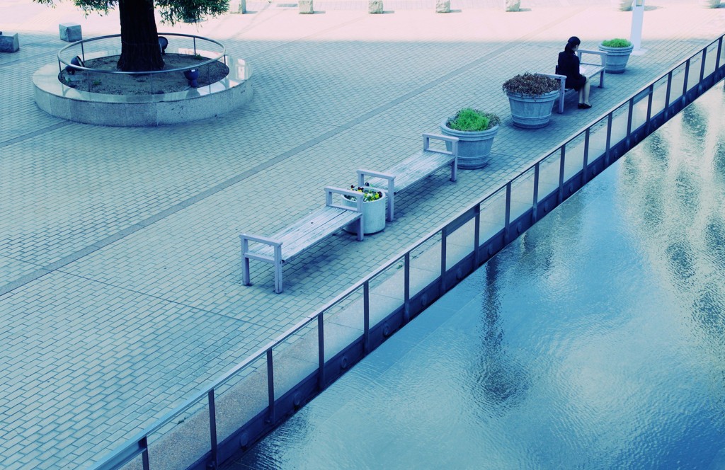 公園の風景～ひと休み～