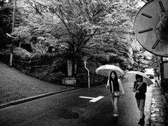 雨の日、放課後