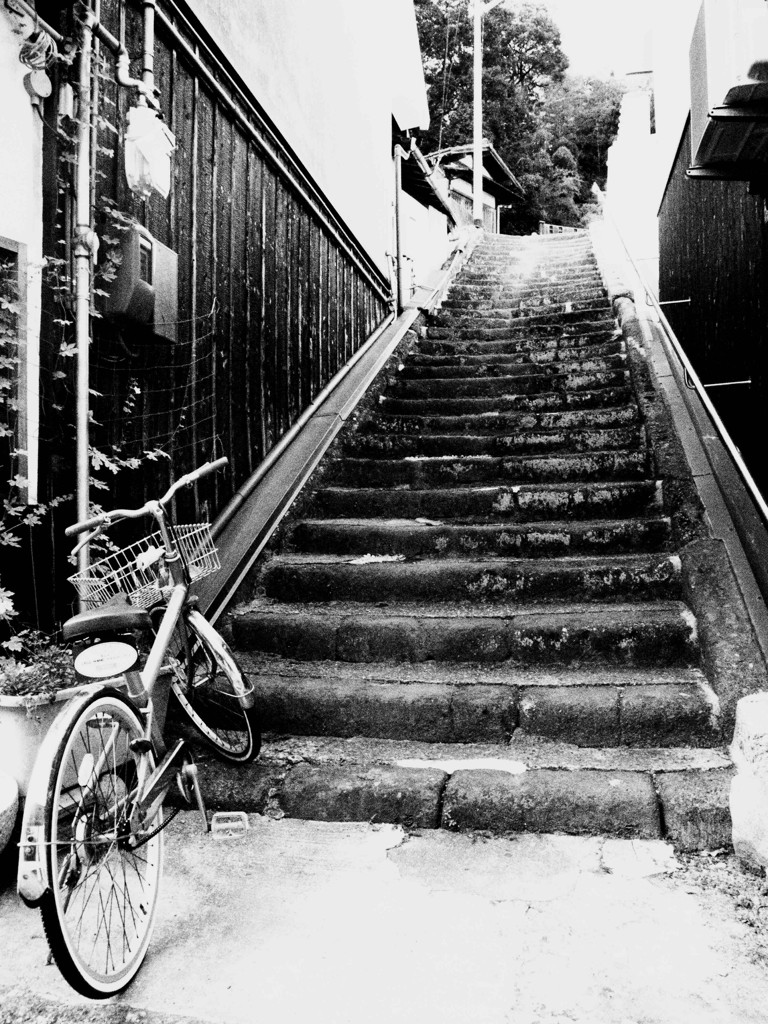 自転車では無理