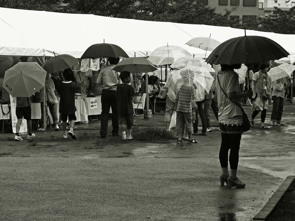 2012 summer イベントは雨