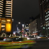 夜景　交差点