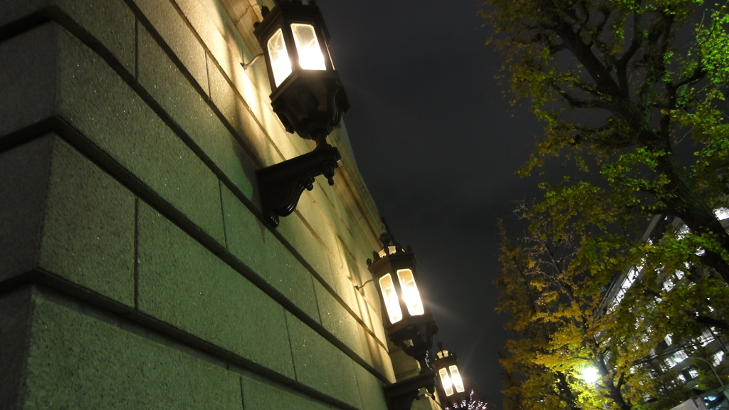夜景　外灯