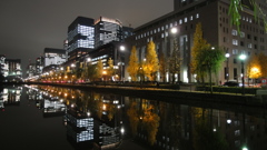 夜景　日比谷通り