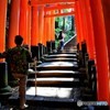 朝陽の参道　2