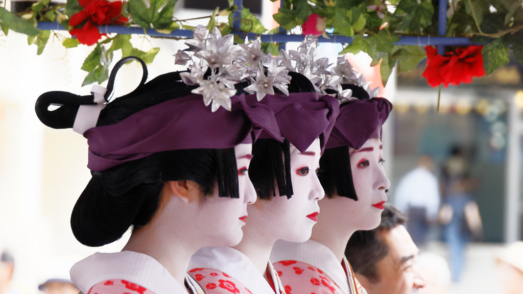祇園祭　花笠巡行　１