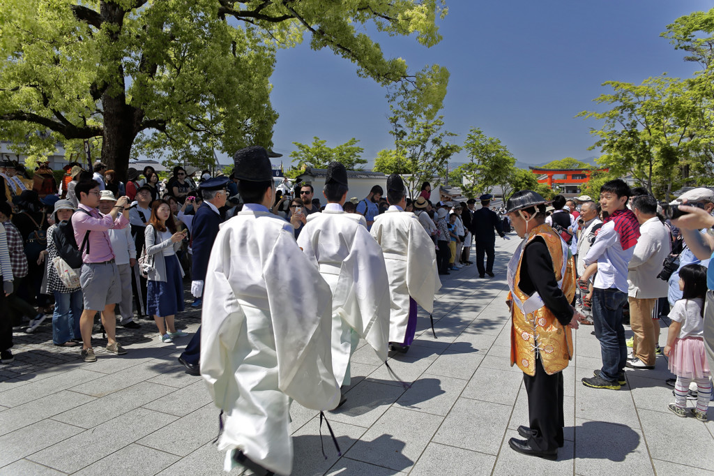 藤森祭 神職