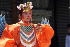 談山神社　舞楽奉納のひとコマ