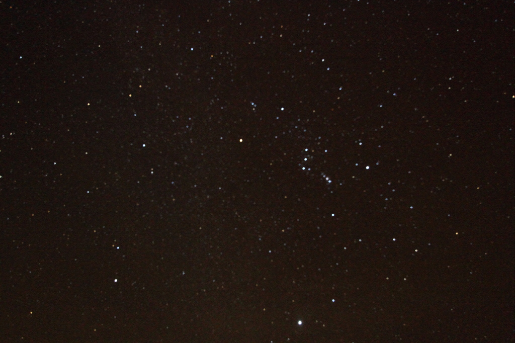 奈良県大塔村　高野辻ヘリポートから夜天の空6