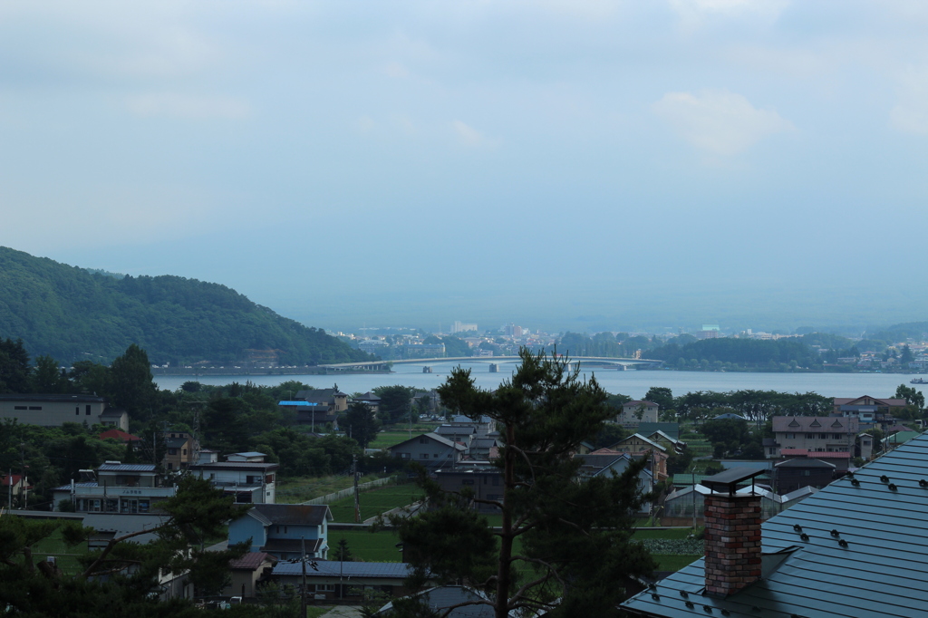 ロッジからの風景