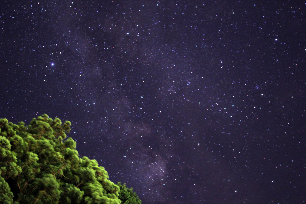 星が見える場所