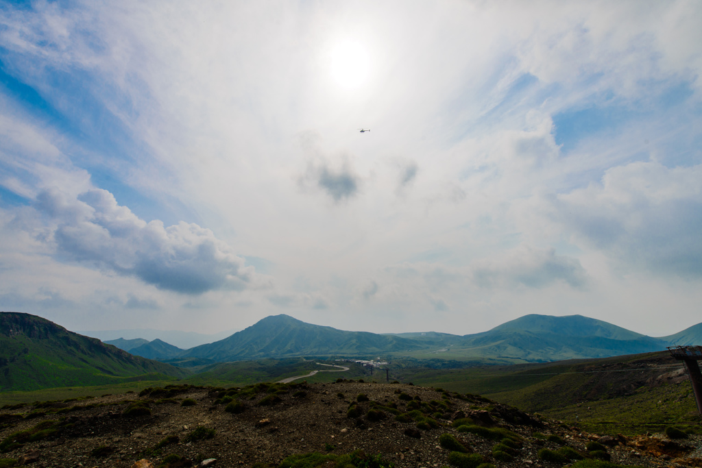 阿蘇山山頂